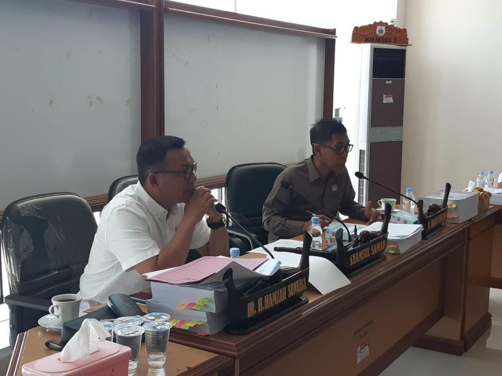 Foto Rapat Dprd Sulbar Bersama Opd Terkait Paceko Dot Com