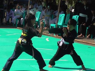Memukau Pergelaran Silat di Polman Untuk Jalin Silaturahmi TNI-Warga
