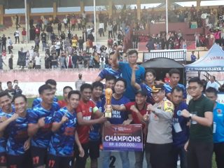 PDAM Polman Juara Kapolres Cup