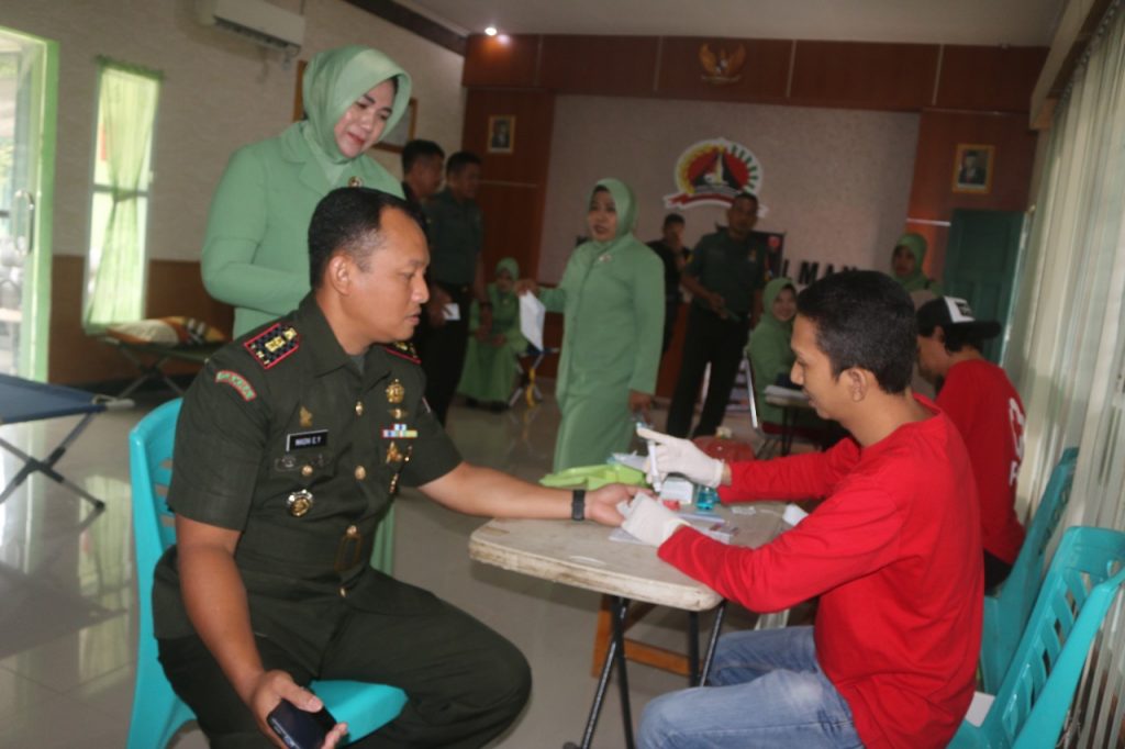 Kodim 1402 Polman Gelar Upacara Dan Baksos Peringati Hari Juang TNI AD