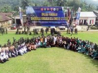 Sinergi TNI-Pemerintah Percepat Pembangunan di Desa Riso Polman melalui TMMD ke 121