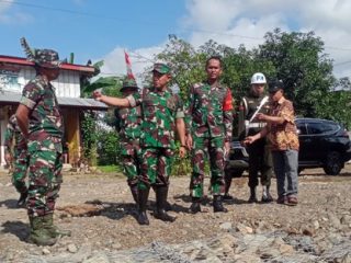 Danrem 142/Tatag Apresiasi Kinerja Satgas TMMD ke 121 di Polman, Imbau Jaga Nama Institusi