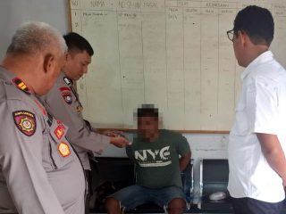 Pria Diamankan usai Kepergok Hendak Nyuri-Bawa Sajam dan Alat Hisap Sabu di Polman