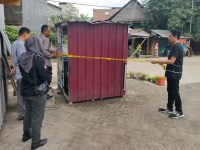 Booth Container Konter Pulsa Disatroni Pencuri di Wonomulyo Polman, Kerugian Rp 10 Juta