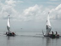 Kemenbud Lepas 2 Perahu Sandeq di Polman Menuju Banggai, Napak Tilas Jalur Sejarah