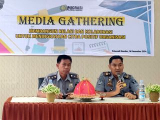 Gelar Media Gathering, Kantor Imigrasi Polman Beber Capaian PNBP Tahun 2024 Naik 390 %