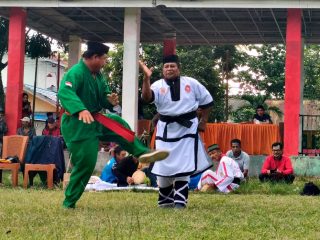 Meriah Peragaan Silat-Lomba Permainan Tradisional di Mapilli Semarakkan HUT ke 65 Polman