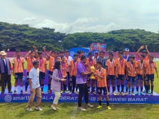 SSB Mitra Manakarra Melaju ke Putaran Nasional Piala Soeratin U-13 usai Taklukkan PS Taeso Putea