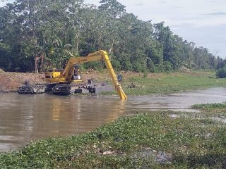 BWS Sulawesi V Normalisasi Sungai Matakali 10 Km di Polman Untuk Cegah Banjir