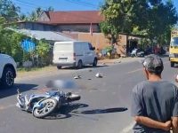 Pengendara Motor Tewas Dilindas Truk Ekspedisi di Lampoko Polman