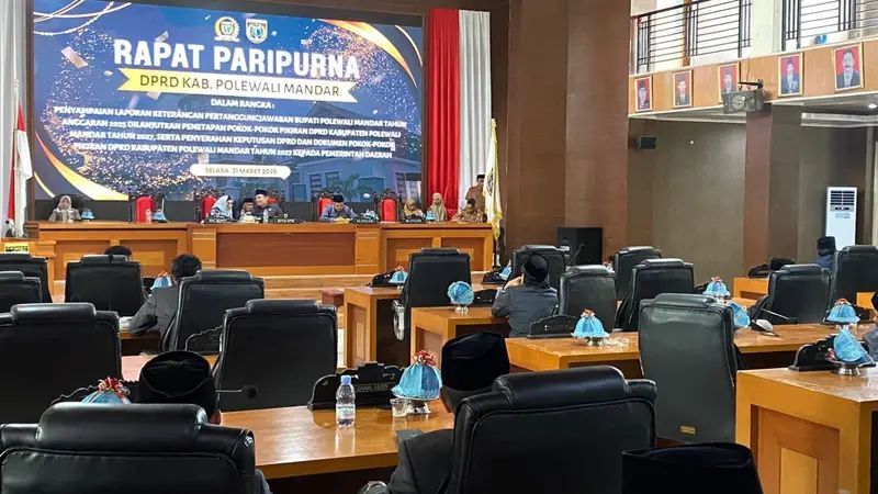 Ketua DPRD Polman Ingatkan Penyusunan LKPJ Harus Sesuai Kegiatan Terlaksana