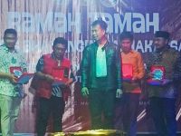 PKL Tuntas, Mahasiswa STIKes Bhayangkara Makassar Gelar Malam Ramah Tamah di Polman