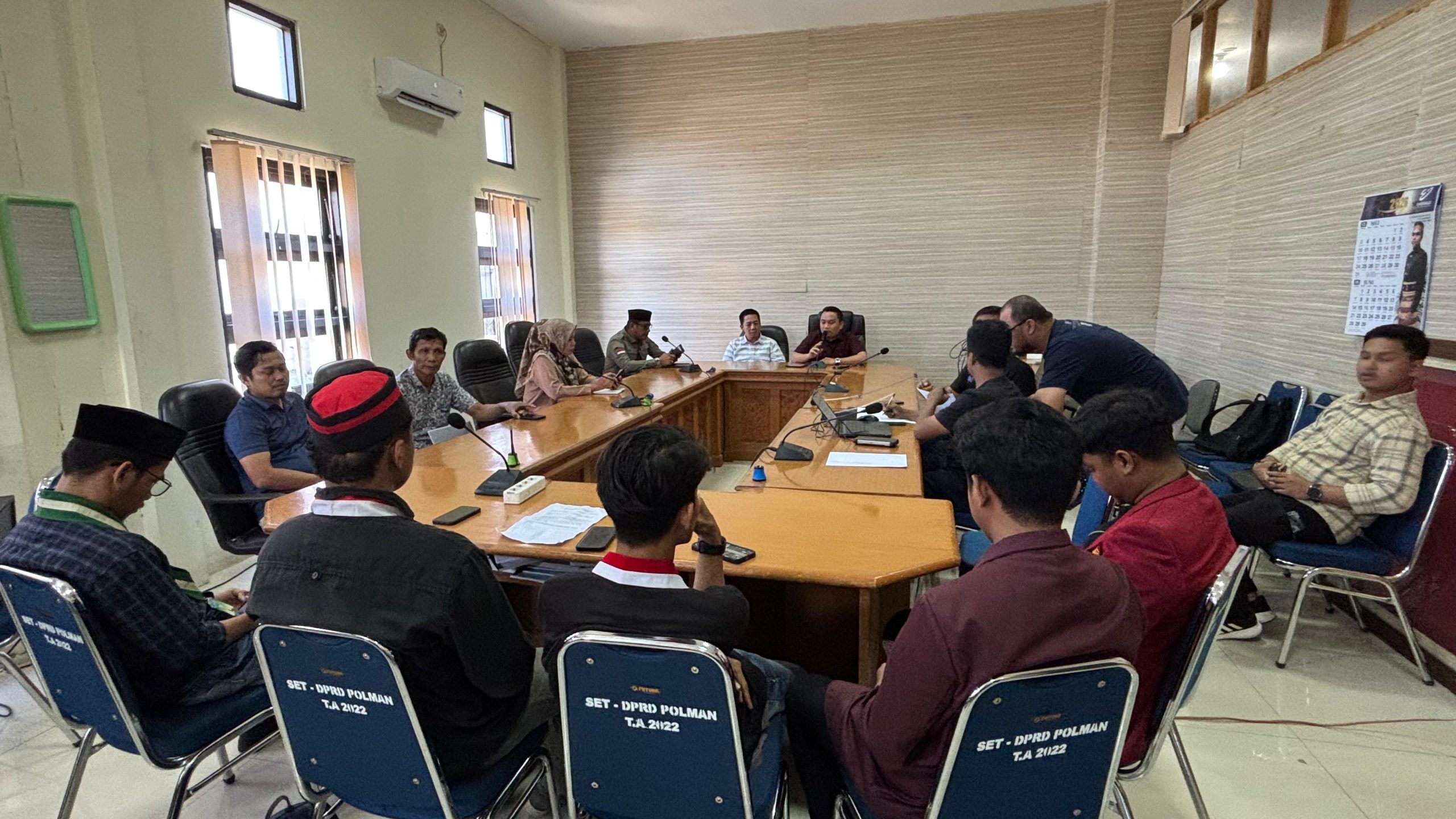 DPRD Polman Terima RDP Aliansi Semarak Bahas Masalah Pendidikan