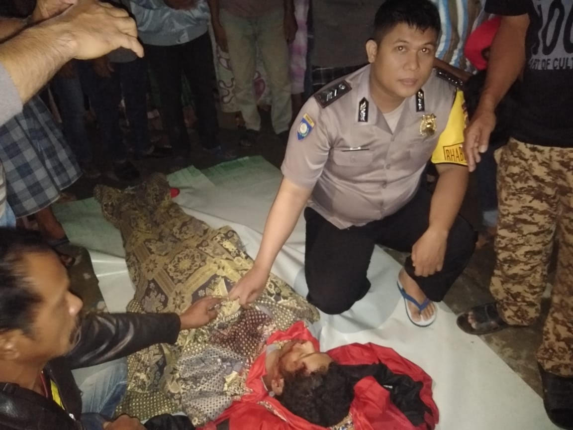 Diduga Hindari Anjing  Kepala  Dusun Taramanu Tua Meregang 