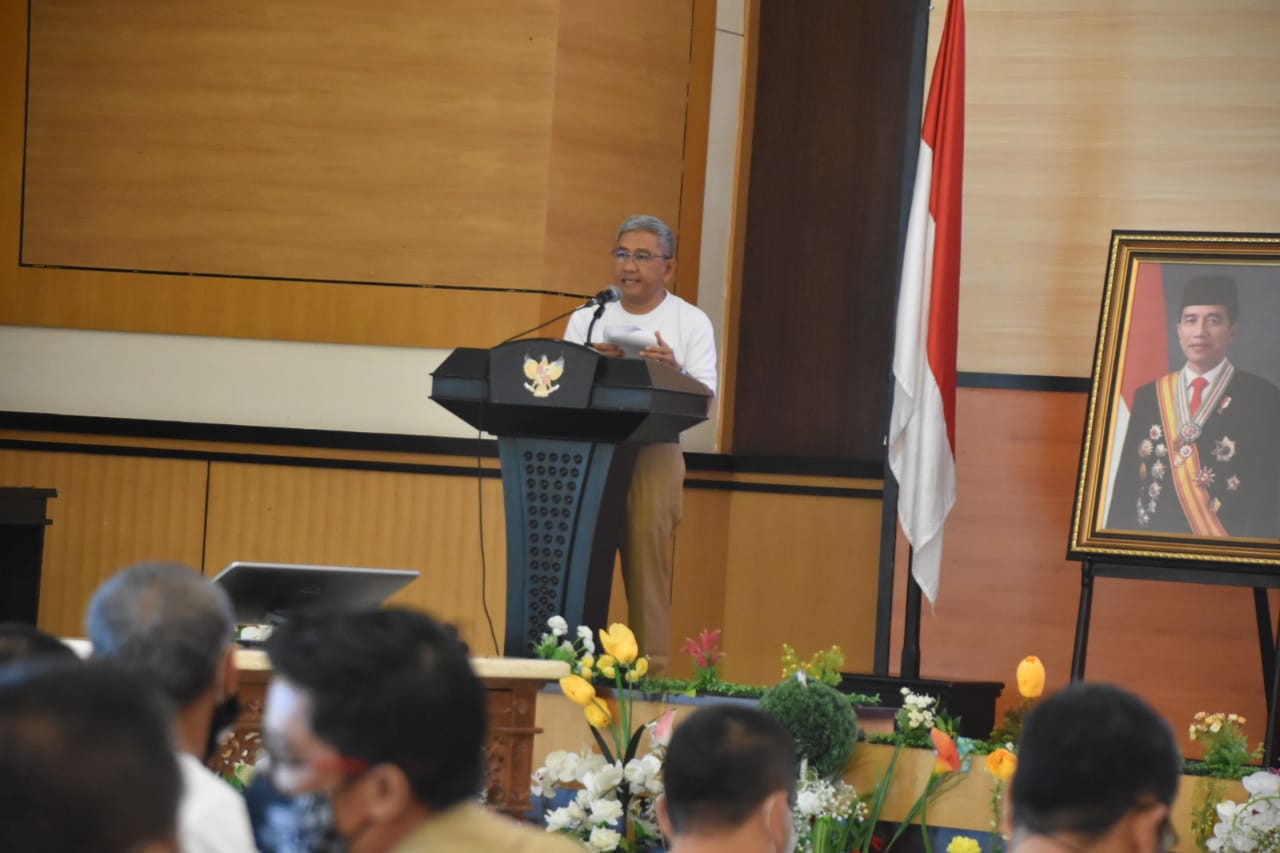 Launching Portal-ATS, Ali Baal Tekankan Pentingnya Data Kondisi Pendidikan Anak 310820-Ali Baal Launhing Portal