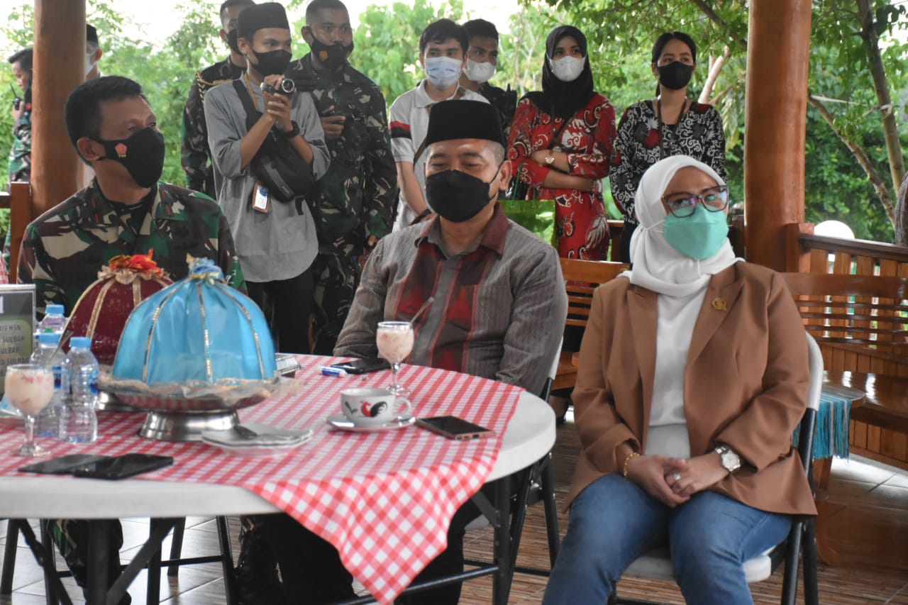 Jalin Silaturrahmi, Ketua DPRD Sulbar Hadiri Buka Puasa Bersama Pangdam XIV Hasanuddin Gelar Buka Puasa Bersama 220421-Bukber