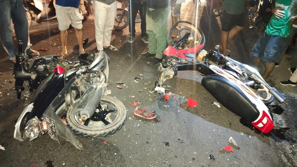 Tabrakan Maut di Tinambung, 2 Pengendara Meninggal 110821-Laka