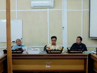 Rapat Konsultasi Banggar DPRD Sulbar