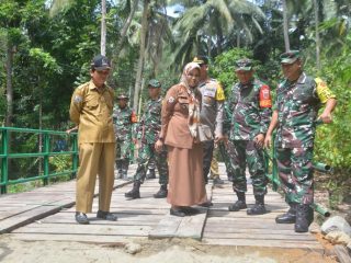 Tim Wasev Mabes TNI AD Imbau Pemerintah Rawat Sasaran Fisik Satgas TMMD ke 116 di Polman