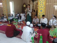 Calon Bupati Polman Dirga Singkarru Hadiri Maulid di Masjid Nurul Iman Mambulilling