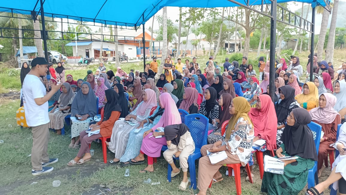 Niat DIGASKAN Kembangkan Ternak Kambing di Tammajarra - Desa Nelayan Maju di Galung Tuluk 161024-Janji Kambing