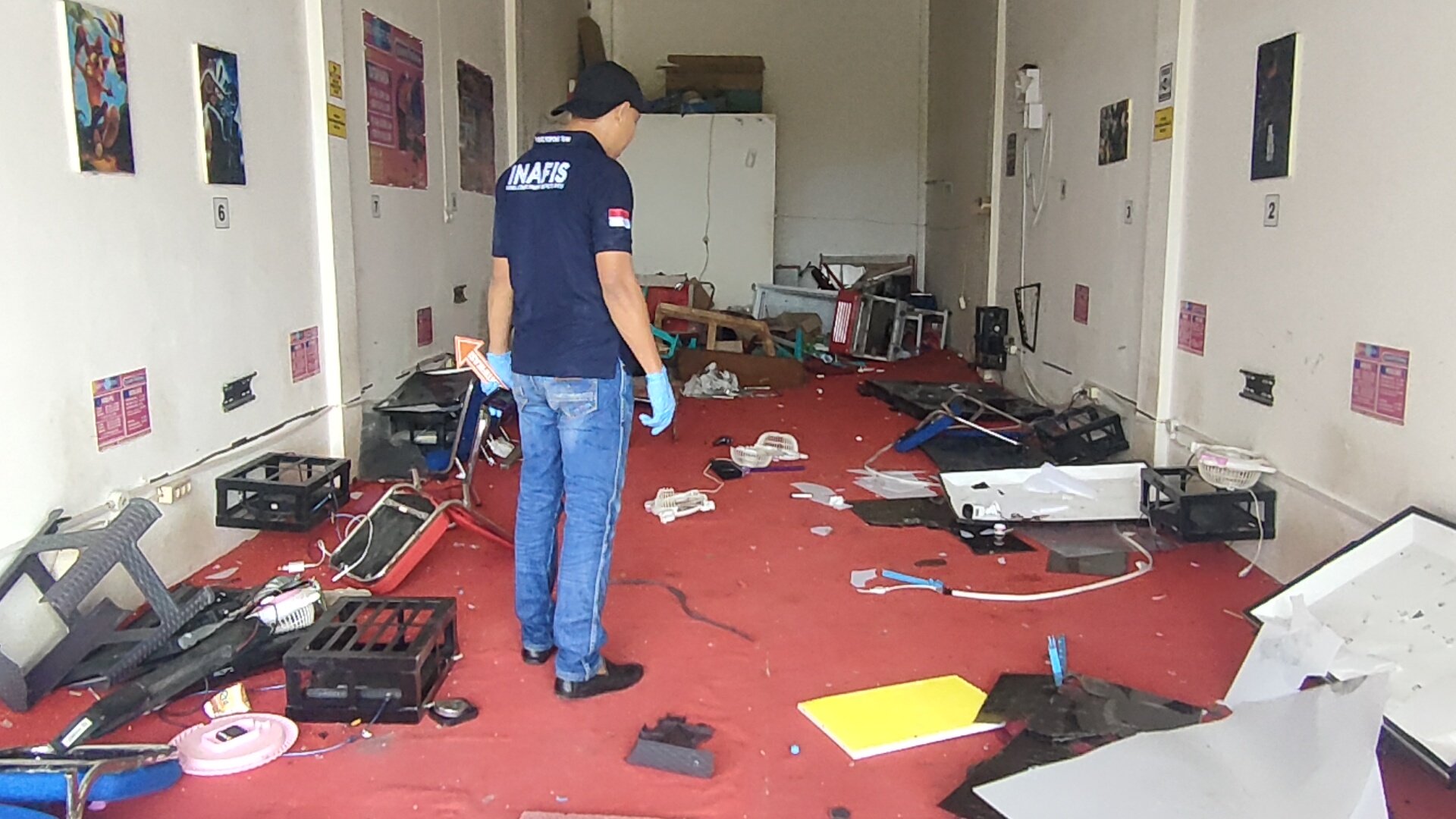 OTK Acak-acak Tempat Playstation Usai Bentrok 2 Pemuda di Wonomulyo Polman