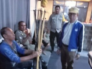 Petugas Sita 13 Stik Biliar di Wonomulyo Polman Gegara Pengelola Usaha Langgar Kesepakatan
