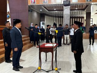 Melalui PAW, Muhammad Dinar Resmi Jadi Anggota DPRD Polman