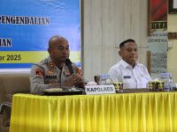 Itwasda Polda Sulbar Audit Kinerja Polres Polman Tahap II Tahun Anggaran 2025