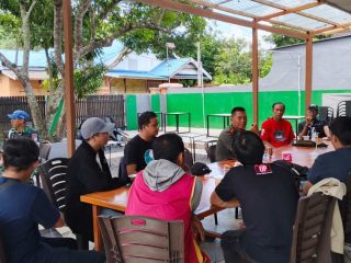 Ngopi Bareng Wartawan, Dandim 1402 Polman Ajak Sinergi Bangun Daerah