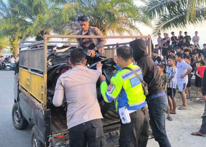 Balap Liar di Pantai Bahari Polman Dibubarkan, 16 Motor Diamankan Balap Liar di Pantai Bahari Polman Dibubarkan, 16 Motor Diamankan