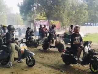 3379 Scooterist Meriahkan Perayaan 2 Dekade Slankers Tanah Mandar di Polman