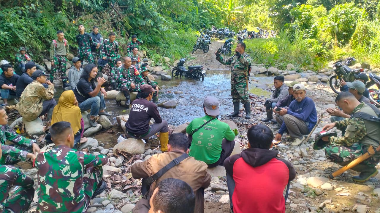 Program TMMD ke-127 Perkuat Akses Menuju Desa Lenggo Polman