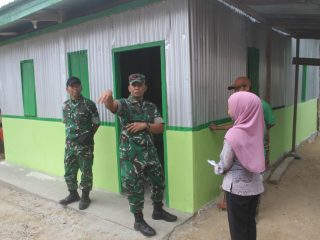 Tinjau RTLH TMMD di Desa Bulo, Danrem 142/Tatag : Program Ini Bukan Sekedar Membangun