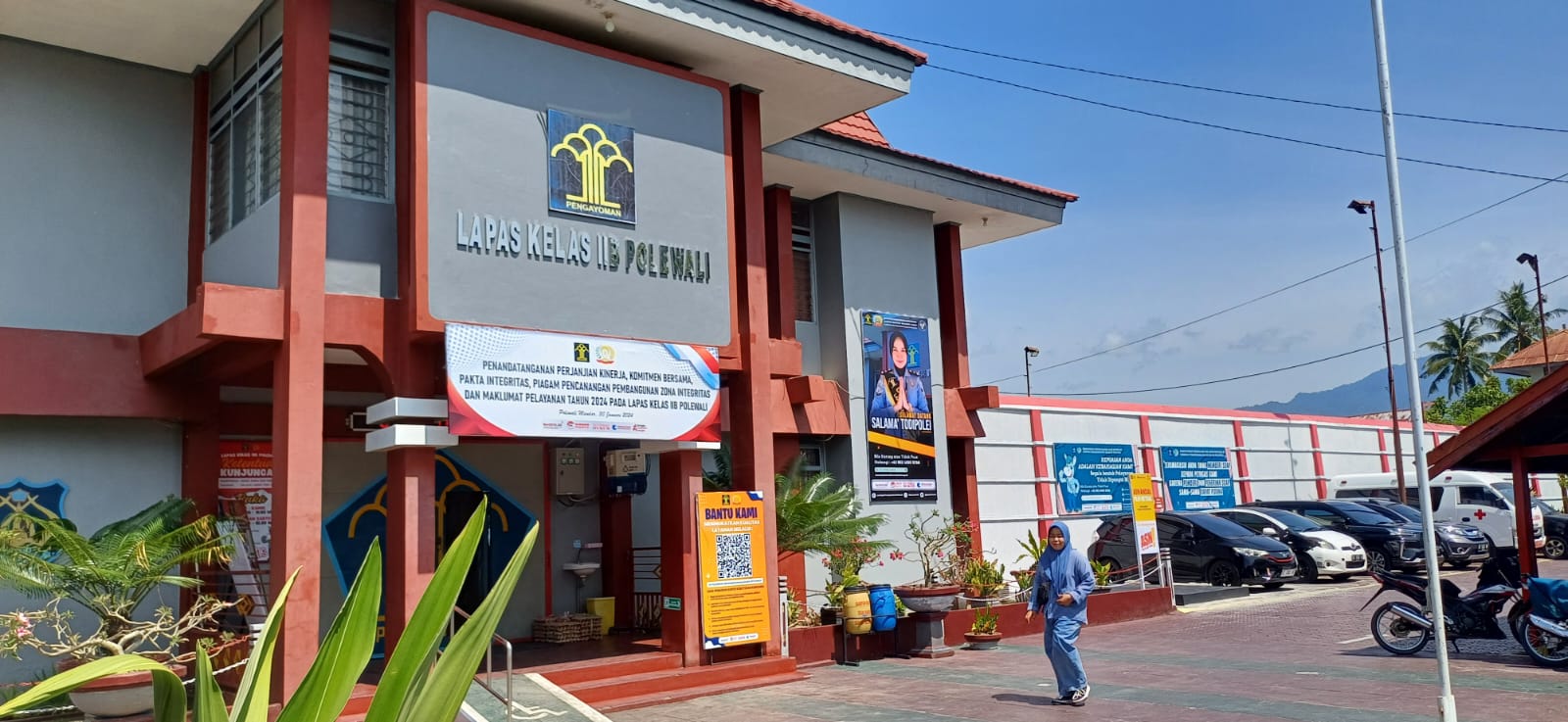 2 Tahanan Lapas di Polman Kabur saat Petugas Sholat Jumat, Keduanya Telah Diamankan