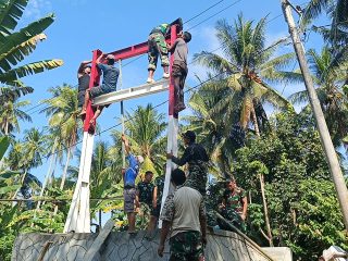 Segera Tuntas Pembangunan Jembatan Perintis Garuda di Patampanua Polman